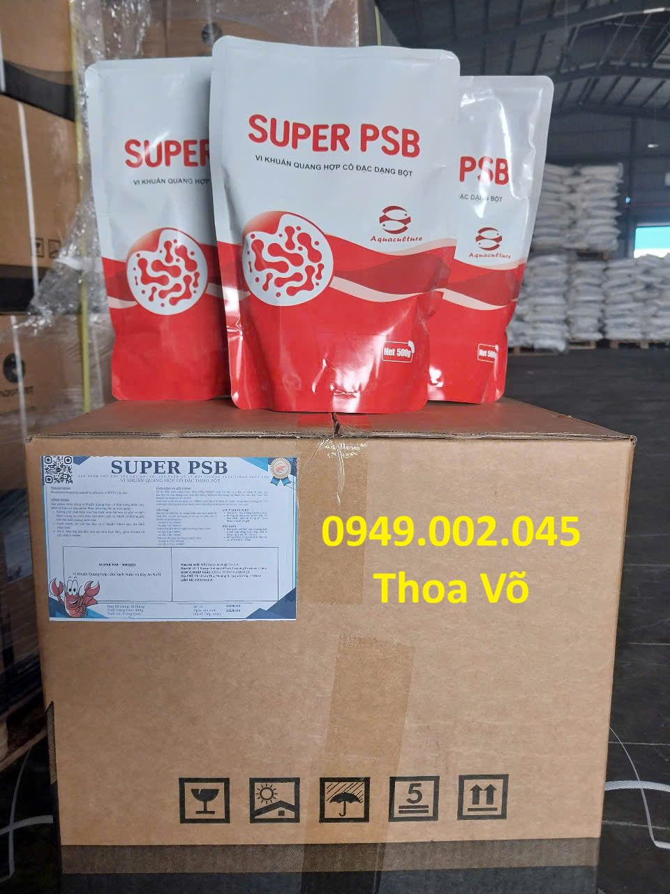 SUPER PSB Rhodo – Vi Khuẩn Quang Hợp Xử Lý Nước, Khử NH3, NO2 Ao Nuôi